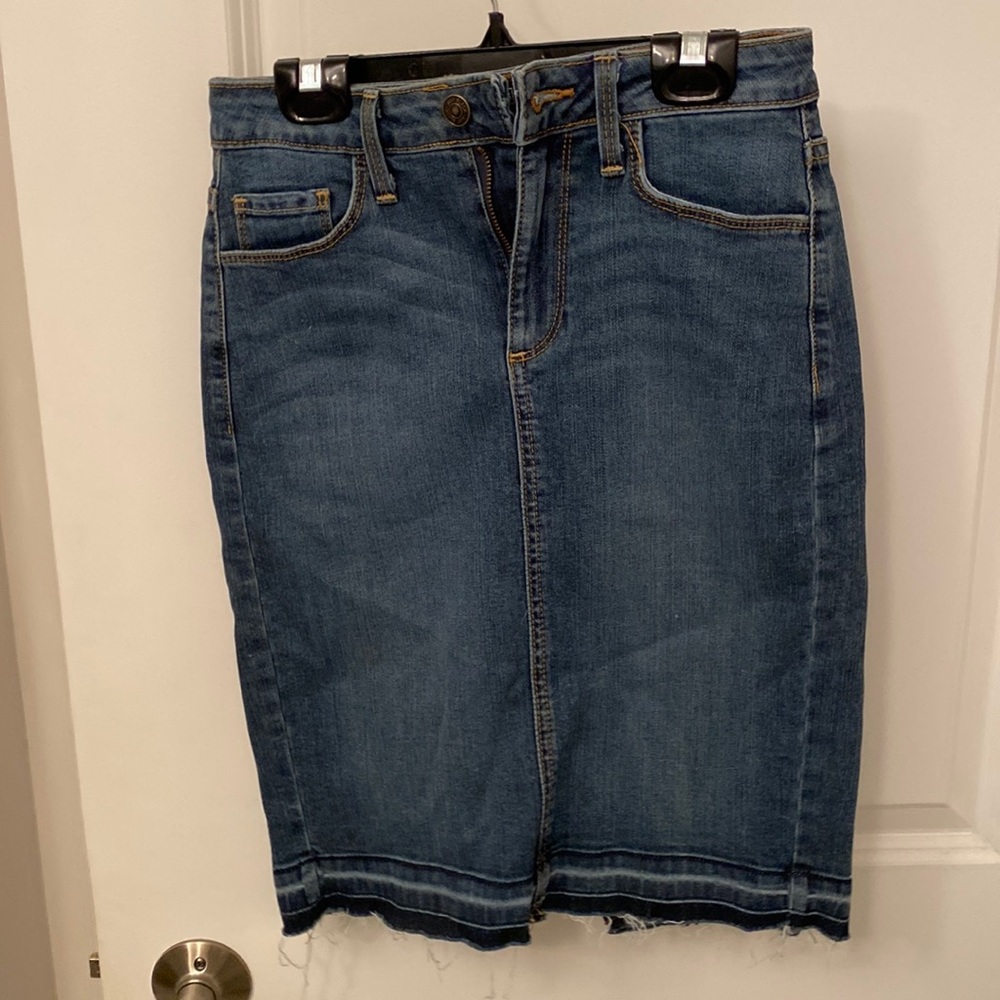 Just Black XS denim skirt